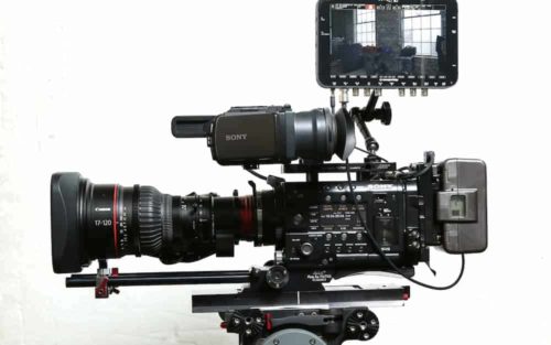 Convergent Design Odyssey 7Q mounted to camera
