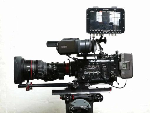 Convergent Design Odyssey 7Q mounted to camera